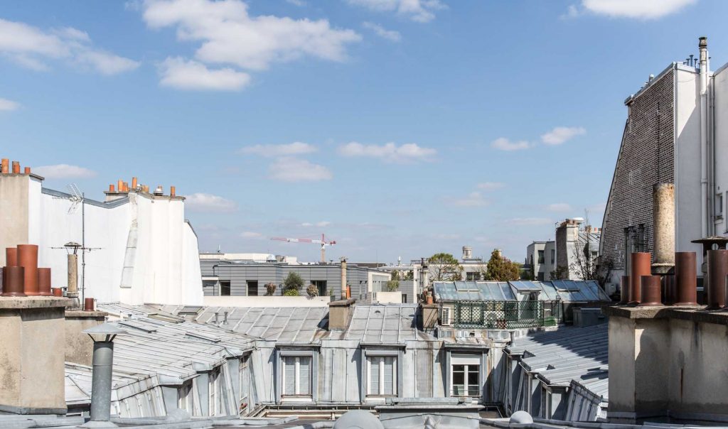 Architecture, toit, Paris