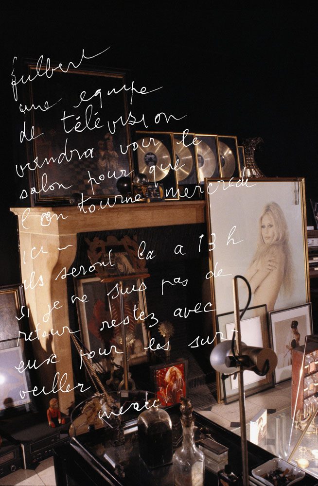 Gainsbourg inside photo © Yannick RIBEAUT